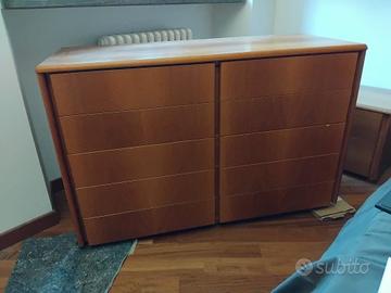 Cassettiera Vintage Anni 70 (112cm x 46cm  h.72cm)