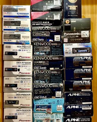 AUTORADIO NUOVE VINTAGE COLLEZIONE