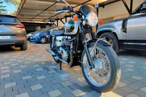 Triumph Bonneville t 100 110 nniversary solo 2000 