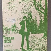 Spartiti di Francesco Guccini - Album Radici 1978