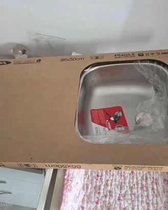 lavandino acciaio inox per cucina 