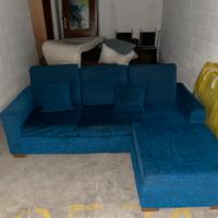 Divano 3 posti con penisola componibile