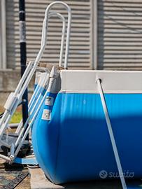 piscina laghetto con filtro a sabbia 