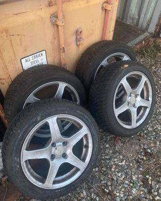 Set 4 Cerchi in Lega Mini 195/55R16 Beta