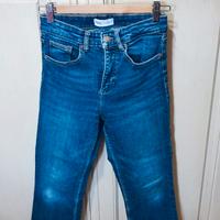 Zara jeans a vita alta donna tg S/40
