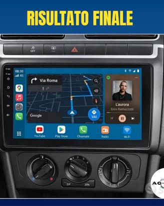 Volkswagen Polo 5 KIT COMPLETO Autoradio android