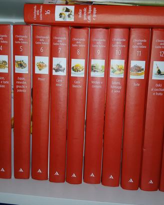 Enciclopedia della cucina italiana-16 volumi