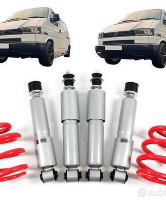 4 Ammortizzatori Sportivi VW T4 Transporter dal 90