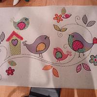 tappeto decorato 120x170cm