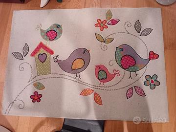 tappeto decorato 120x170cm