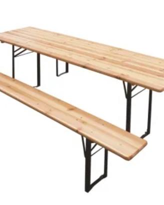 SET COMPLETO TAVOLO BIRRERIA E PANCHE