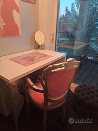 SCRIVANIA DI LIDDO E PEREGO CON SEDIA