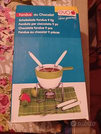 Set fonduta per cioccolato 9 pz.