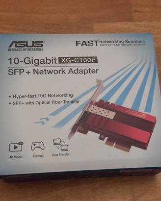 Scheda di Rete ASUS XG-C100F 10G SFP+ PCI-E Box