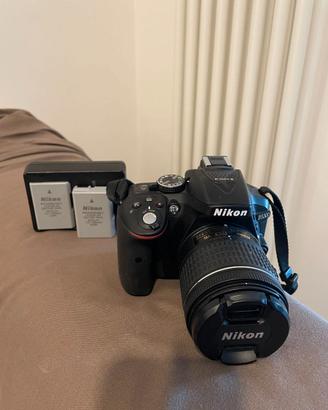 NIKON D5300  CON AF-P  18-55 VR