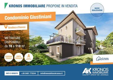 Appartamento di 102 m² con 4 locali a Gradisca d'I