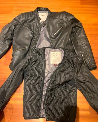 GIACCA PELLE MOTO