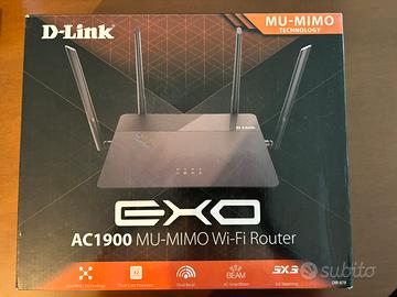Router D-Link EXO AC1900 MU-MIMO, Wi-Fi Dual-band