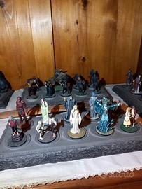 Signore degli anelli collezione statuine piombo 