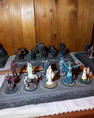 Signore degli anelli collezione statuine piombo 