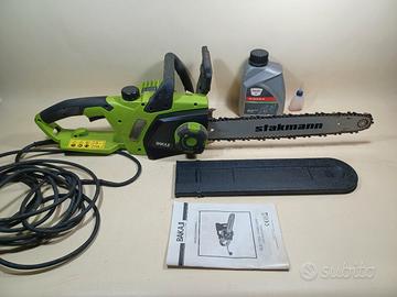 motosega elettrica 2400w Bakaji C02102 poco usata.