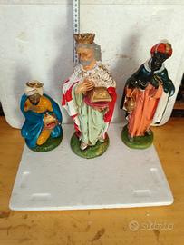 pastori presepe cartapesta cm 30