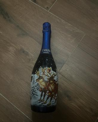Spumante vino Natalizio da collezione sigillato