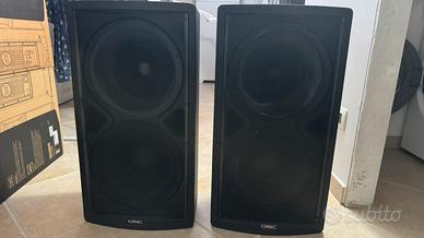 Altoparlanti  professionali QSC  + QSC MX2000