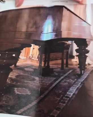 pianoforte epoca vittoriana originale in radica