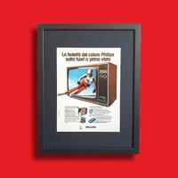 Pubblicità originale vintage televisore Philips