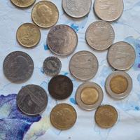 Lotto monete delle vecchie lire