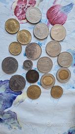 Lotto monete delle vecchie lire