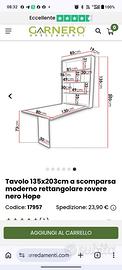  tavolo a scomparsa