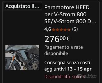 paramotore vstrom 800 se