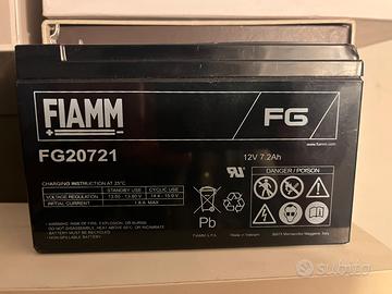 Batteria ricaricab. FIAMM per allarmi, luci d’emer