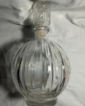 Bottiglia in vetro decorativa – 21,5 cm (Ø 13 cm)