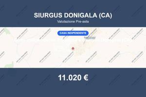 Immobile in asta di 157 m² a Siurgus Donigala