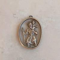 Ciondolo San Cristoforo argento 800