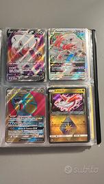 Lotto 50 + carte Pokèmon + album + due carte jumbo