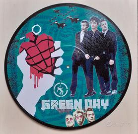 Vinile 33 giri da parete omaggio ai Green Day 