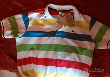 polo a righe Benetton 