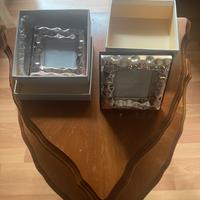 2 cornici argento Pierre Cardin nuove