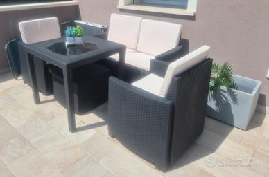 Salottino per terrazza o giardino