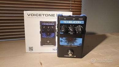 TC Helicon VoiceTone H1 - Pedale Auto-Tune Voce