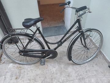 bici  d'epoca con freni a bacchetta 