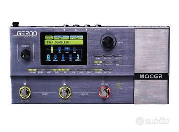 Mooer GE200 Pedaliera Multieffetto per Chitarra