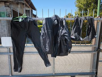 Completo anti pioggia divisibile tg XL