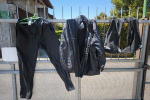 Completo anti pioggia divisibile tg XL