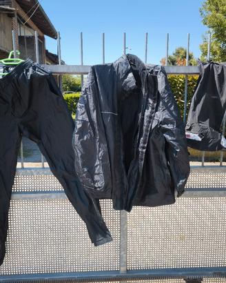 Completo anti pioggia divisibile tg XL