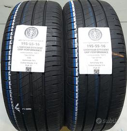 2 GOMME 195 55 16 GOODYEAR A70873